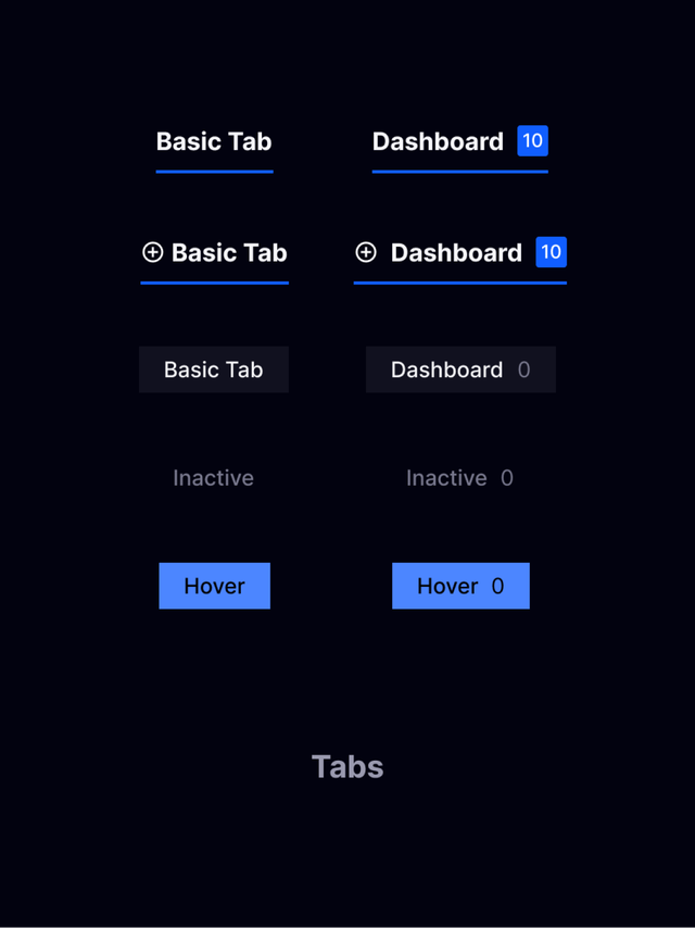 Tabs